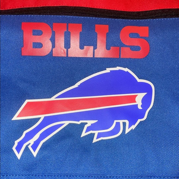 Buffalo Bills NFL Team Backpack - Red and Blue nwt - Picture 2 of 13